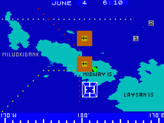 Battle For Midway Screenshot 1 (Spectrum 48K)