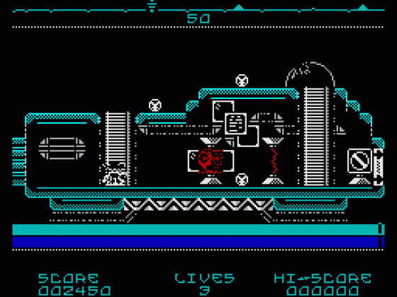 Last Train To Tranz-Central Part 1 Screenshot 17 (Spectrum 48K/128K/+2/+3)