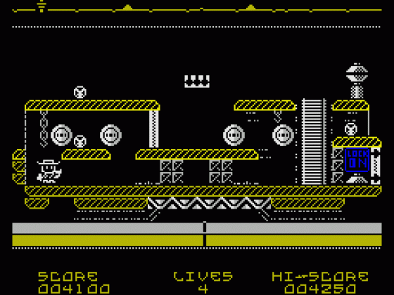 Last Train To Tranz-Central Part 1 Screenshot 20 (Spectrum 48K/128K/+2/+3)