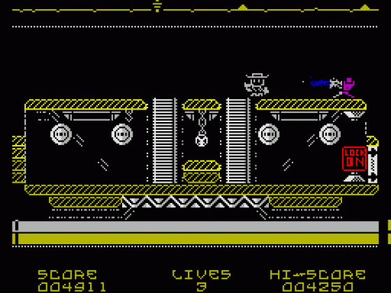 Last Train To Tranz-Central Part 1 Screenshot 21 (Spectrum 48K/128K/+2/+3)