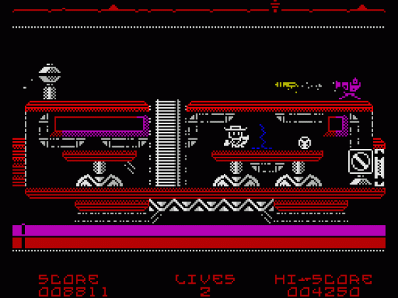 Last Train To Tranz-Central Part 1 Screenshot 26 (Spectrum 48K/128K/+2/+3)