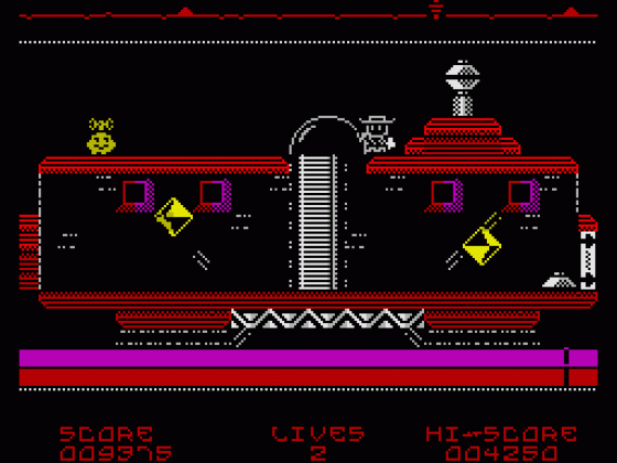 Last Train To Tranz-Central Part 1 Screenshot 28 (Spectrum 48K/128K/+2/+3)