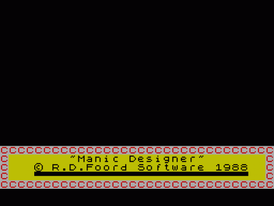 Manic Miner Game Designer And Editor Screenshot 5 (Spectrum 48K)