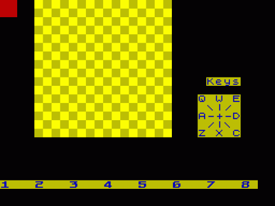 Sprite Designer Screenshot 1 (Spectrum 48K)