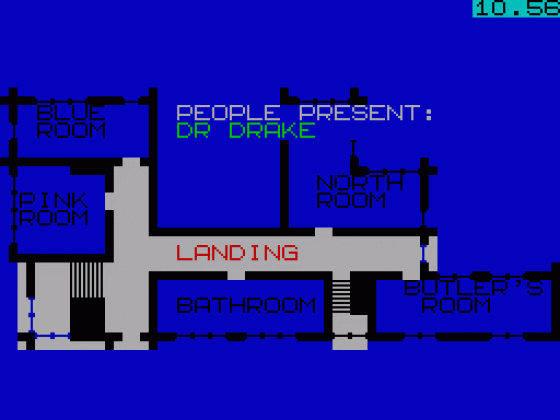 Murder! Screenshot 1 (Spectrum 48K)