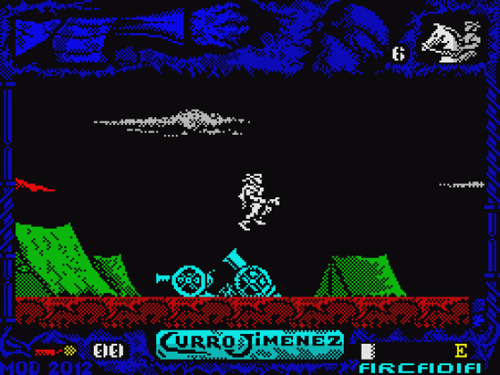 Curro Jimenez 2012 MOD Screenshot 7 (Spectrum 48K/128K/+2/+3)