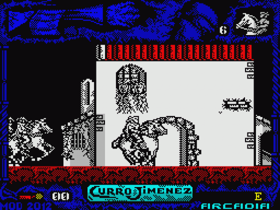 Curro Jimenez 2012 MOD Screenshot 8 (Spectrum 48K/128K/+2/+3)