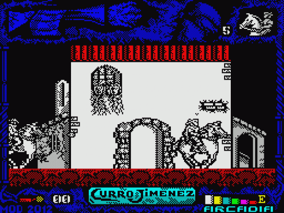 Curro Jimenez 2012 MOD Screenshot 9 (Spectrum 48K/128K/+2/+3)