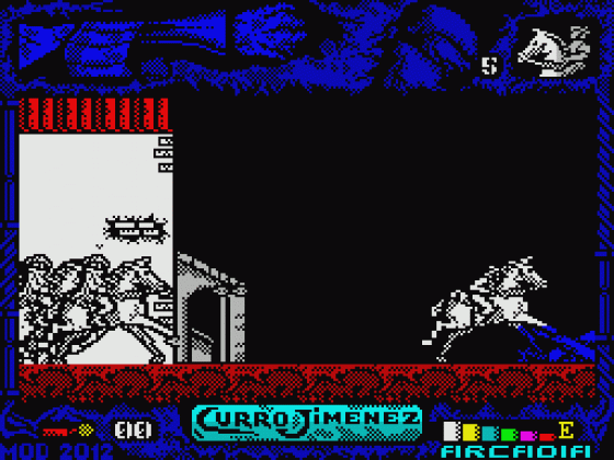 Curro Jimenez 2012 MOD Screenshot 10 (Spectrum 48K/128K/+2/+3)