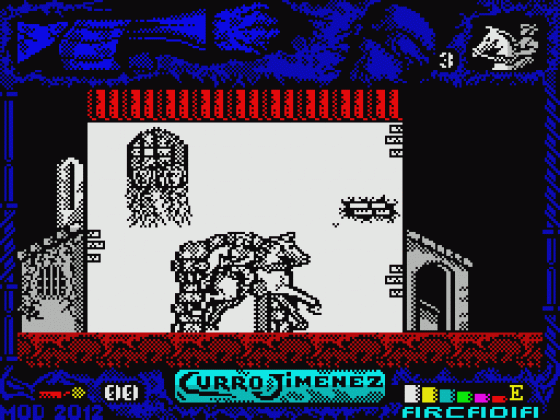 Curro Jimenez 2012 MOD Screenshot 11 (Spectrum 48K/128K/+2/+3)