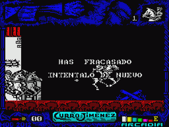 Curro Jimenez 2012 MOD Screenshot 15 (Spectrum 48K/128K/+2/+3)