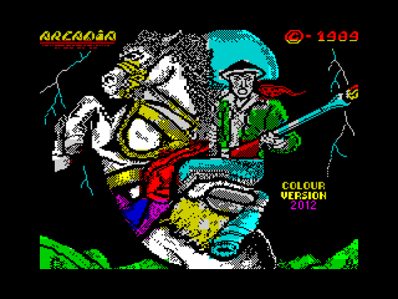 Curro Jimenez: Re-Imagined Screenshot 1 (Spectrum 48K)