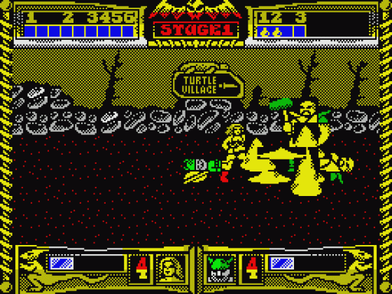 Golden Axe 2015 MOD Screenshot 7 (Spectrum 48K/128K/+2/+3)