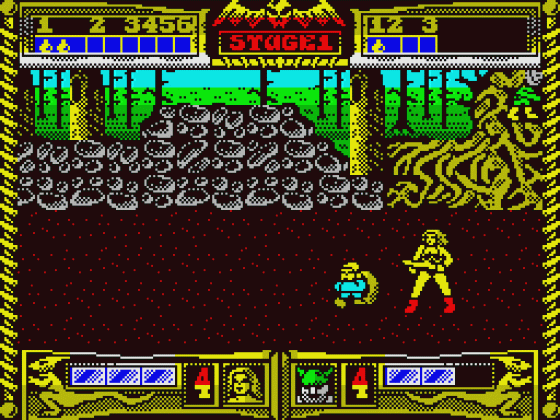 Golden Axe 2015 MOD Screenshot 11 (Spectrum 48K/128K/+2/+3)