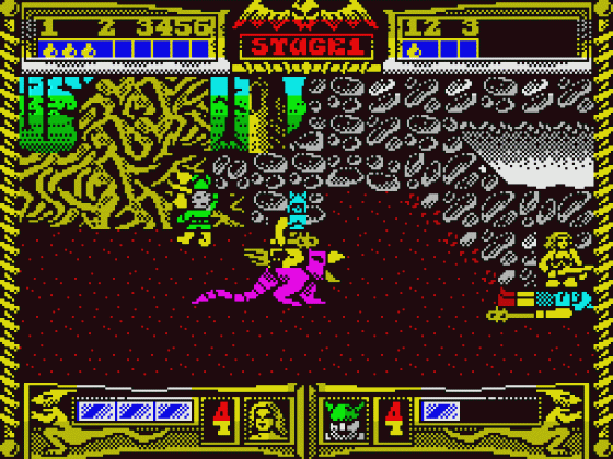 Golden Axe 2015 MOD Screenshot 12 (Spectrum 48K/128K/+2/+3)