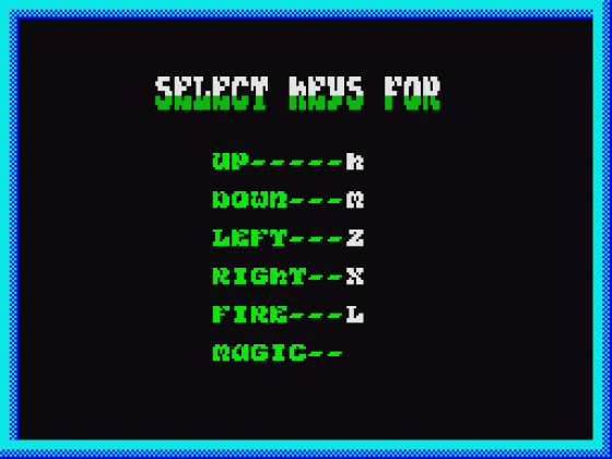 Golden Axe 2015 MOD Screenshot 21 (Spectrum 48K/128K/+2/+3)