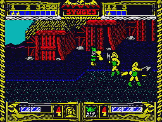 Golden Axe 2015 MOD Screenshot 25 (Spectrum 48K/128K/+2/+3)