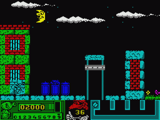 Goody 2012 MOD Screenshot 7 (Spectrum 48K/128K/+2/+3)