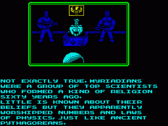 Heritage Screenshot 20 (Spectrum 48K/128K/+2/+3)