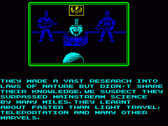 Heritage Screenshot 21 (Spectrum 48K/128K/+2/+3)