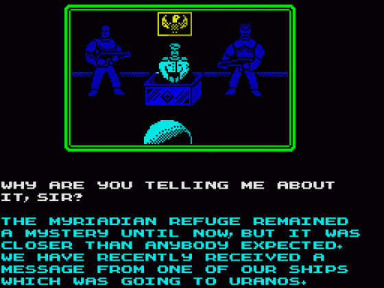 Heritage Screenshot 24 (Spectrum 48K/128K/+2/+3)