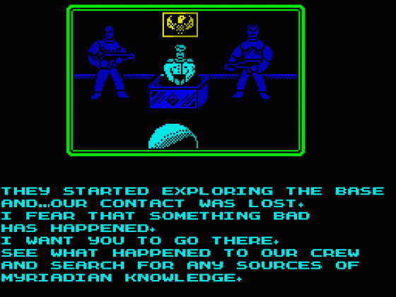 Heritage Screenshot 26 (Spectrum 48K/128K/+2/+3)