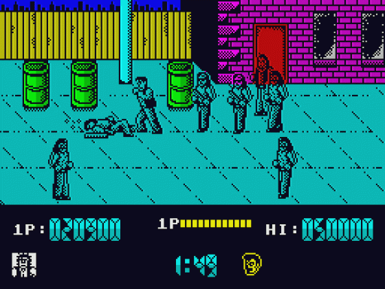 Renegade 2017 Screenshot 12 (Spectrum 128K)