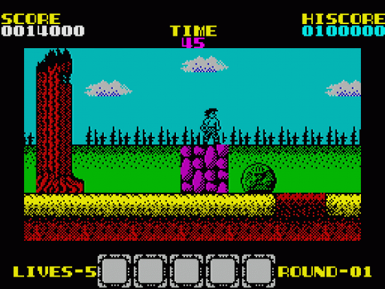 Rygur Screenshot 17 (Spectrum 48K/128K/+2/+3)