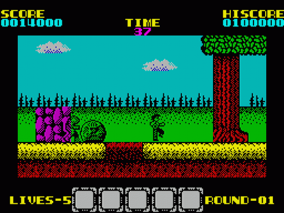 Rygur Screenshot 18 (Spectrum 48K/128K/+2/+3)