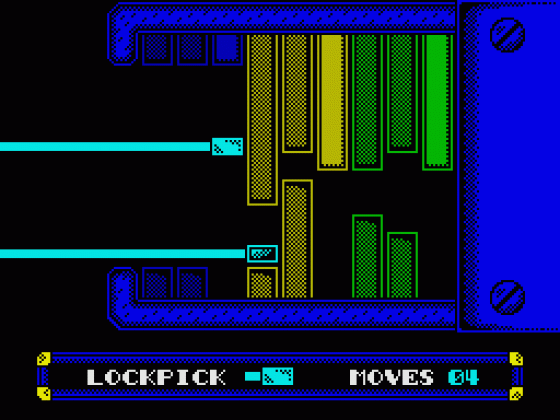 Safecracker Screenshot 23 (Spectrum 48K/128K/+2/+3)