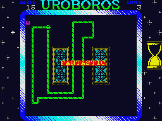 Uroboros Screenshot 13 (Spectrum 48K/128K/+2/+3)