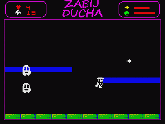 Zabij Ducha Screenshot 5 (Spectrum 48K/128K/+2/+3)