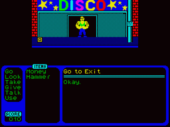 ZX Larry Screenshot 10 (Spectrum 48K/128K/+2/+3)
