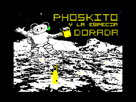 Phoskito Y La Especia Dorada Screenshot 1 (Spectrum 48K/128K)