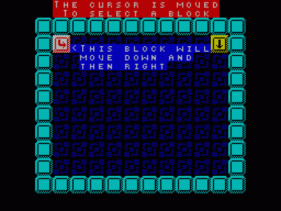 Blockz Screenshot 14 (Spectrum 48K/128K/+2/+3)