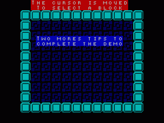 Blockz Screenshot 17 (Spectrum 48K/128K/+2/+3)