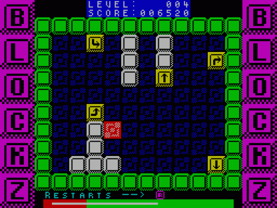 Blockz Screenshot 22 (Spectrum 48K/128K/+2/+3)