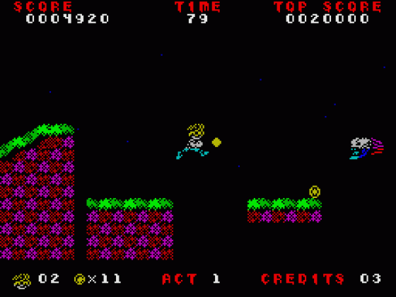 Invasion Of The Zombie Monsters Screenshot 7 (Spectrum 48K/128K)