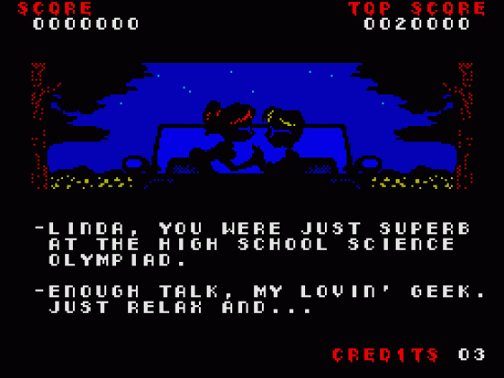 Invasion Of The Zombie Monsters Screenshot 10 (Spectrum 48K/128K)