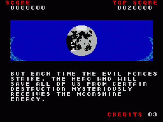 Invasion Of The Zombie Monsters Screenshot 15 (Spectrum 48K/128K)