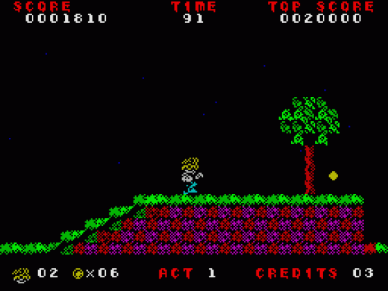 Invasion Of The Zombie Monsters Screenshot 28 (Spectrum 48K/128K)