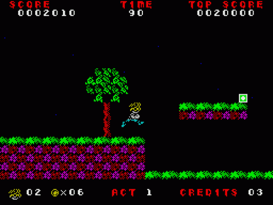 Invasion Of The Zombie Monsters Screenshot 30 (Spectrum 48K/128K)