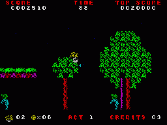 Invasion Of The Zombie Monsters Screenshot 31 (Spectrum 48K/128K)