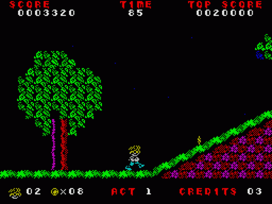 Invasion Of The Zombie Monsters Screenshot 34 (Spectrum 48K/128K)