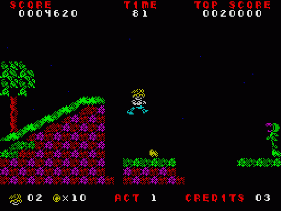 Invasion Of The Zombie Monsters Screenshot 38 (Spectrum 48K/128K)