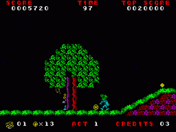 Invasion Of The Zombie Monsters Screenshot 41 (Spectrum 48K/128K)