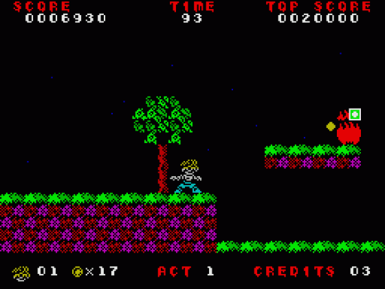 Invasion Of The Zombie Monsters Screenshot 45 (Spectrum 48K/128K)