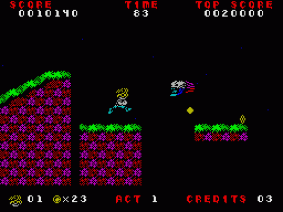 Invasion Of The Zombie Monsters Screenshot 54 (Spectrum 48K/128K)