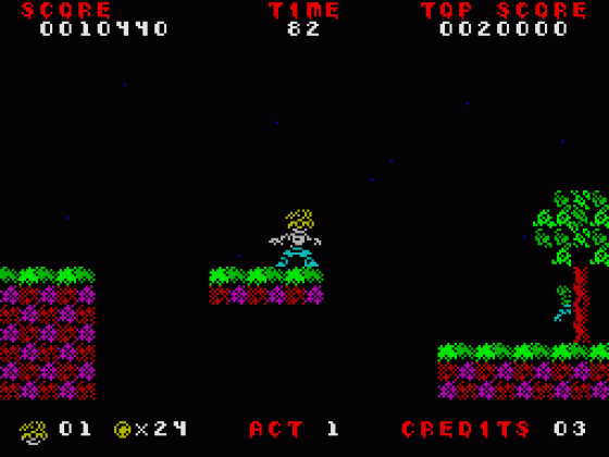 Invasion Of The Zombie Monsters Screenshot 55 (Spectrum 48K/128K)