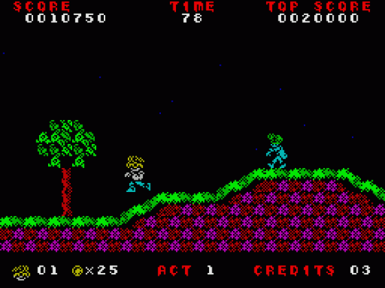 Invasion Of The Zombie Monsters Screenshot 57 (Spectrum 48K/128K)